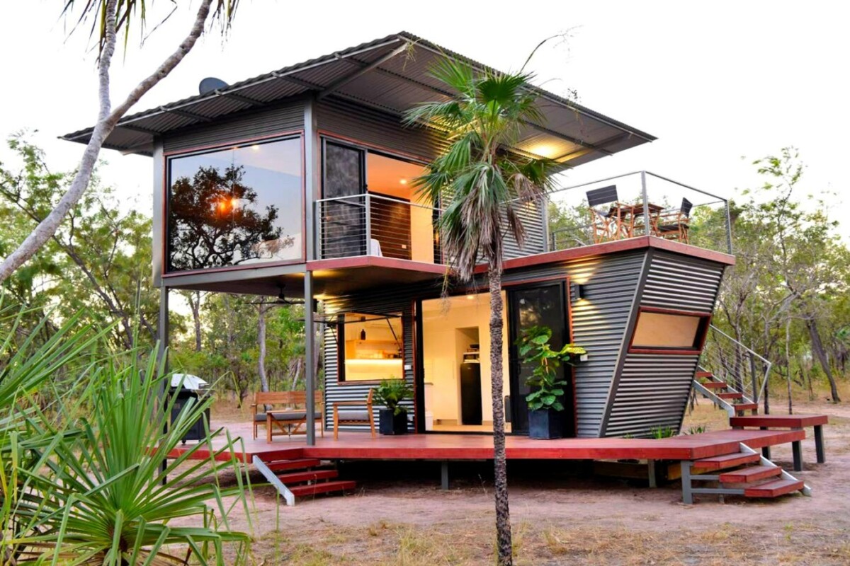 Ideas de casas hechas con contenedores marítimos - Decorandea