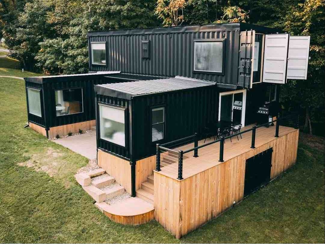 Ideas de casas hechas con contenedores marítimos - Decorandea